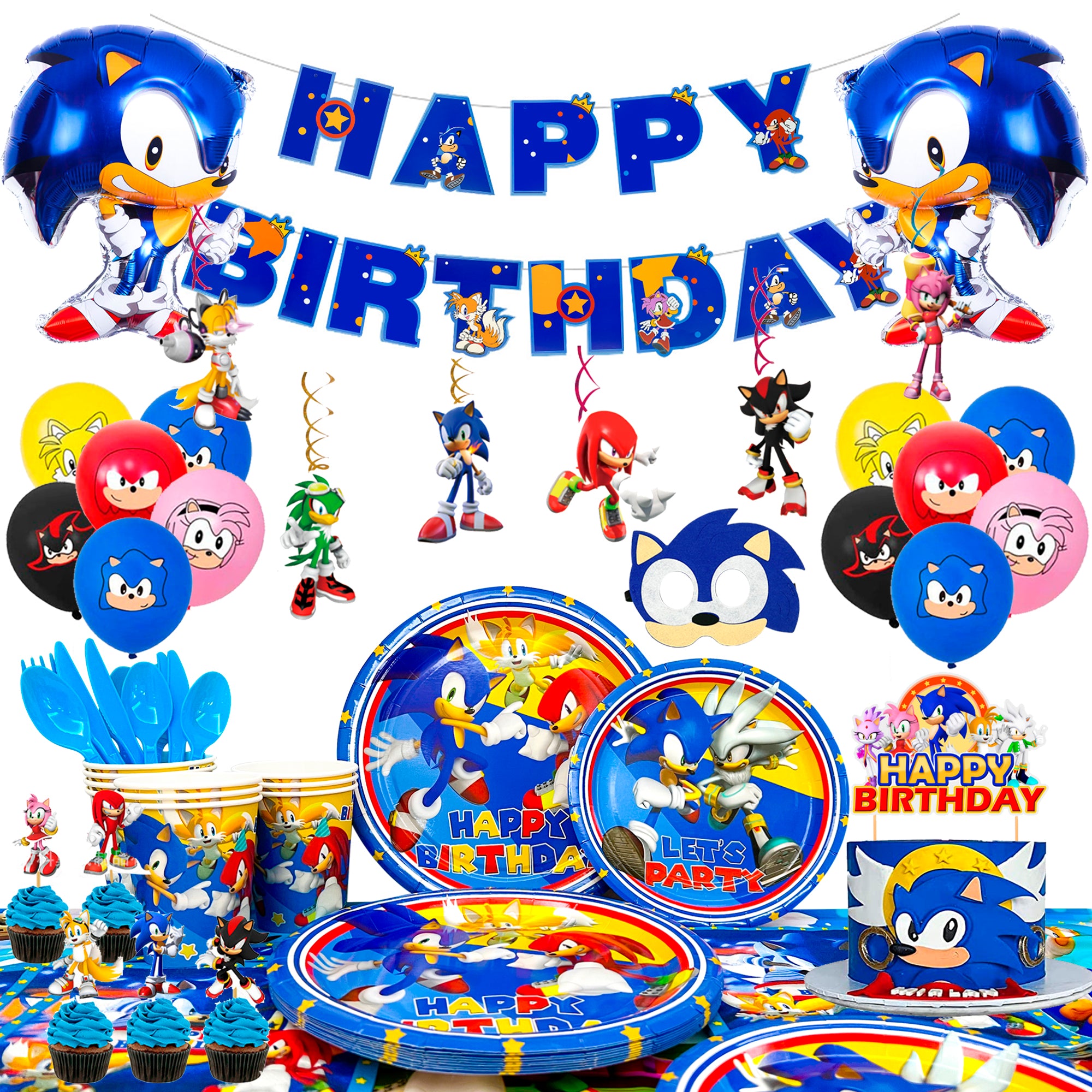 Sonic Birthday Party Decorations
